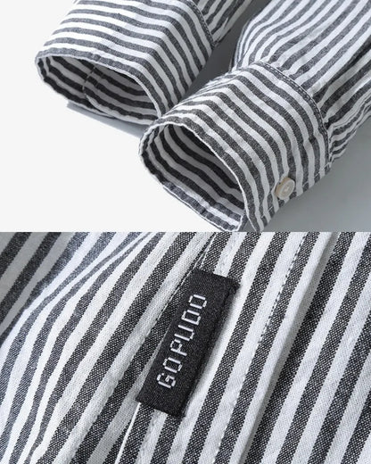 STRIPED RELAXED FIT SHIRTS W1921