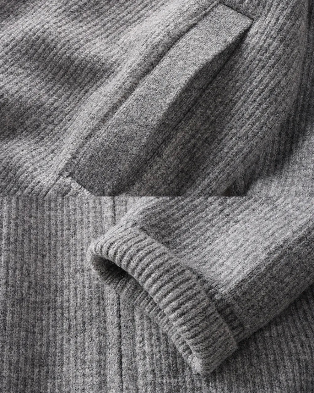 KNIT FULL ZIP JACKET W1922