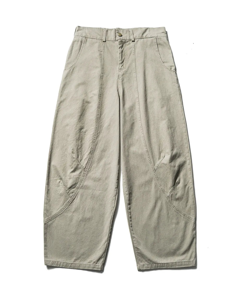 VINTAGE WASHED SEAM WIDE PANTS W1852