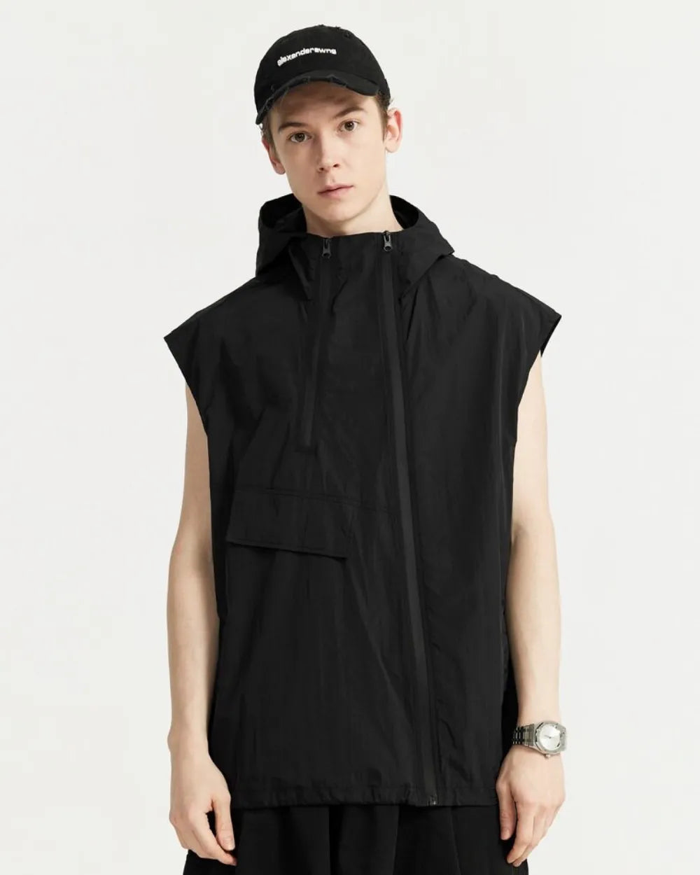 TACTICAL HOODED VEST W1799
