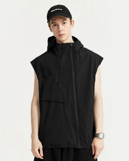 TACTICAL HOODED VEST W1799