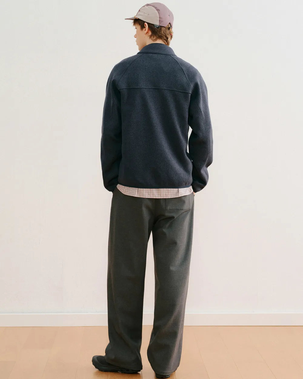 FLEECE STAND ZIP JACKET W1895
