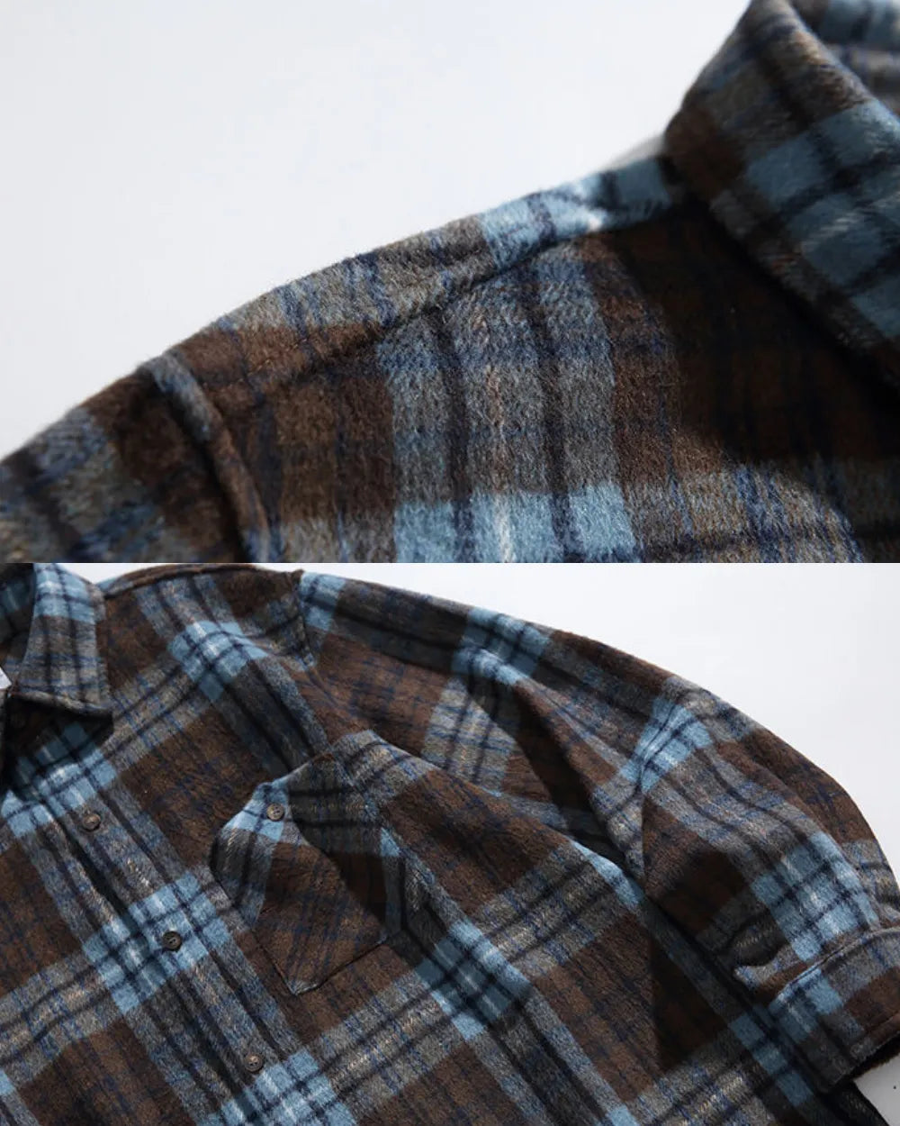 HEAVY CHECK FLANNEL SHIRTS W1850