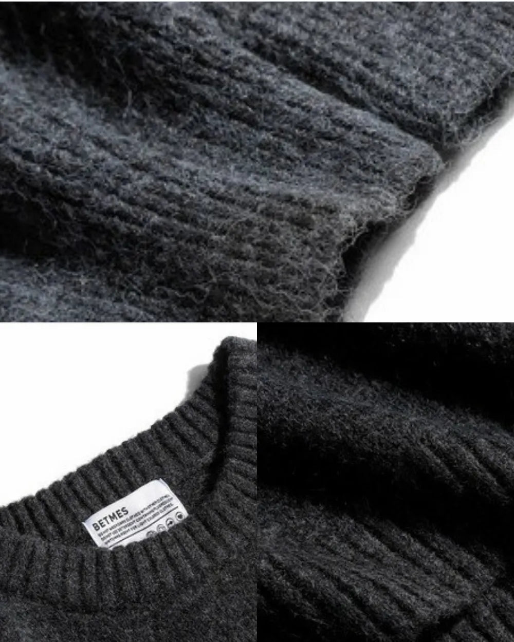 LOOSE FIT KNIT SWEATER W1985