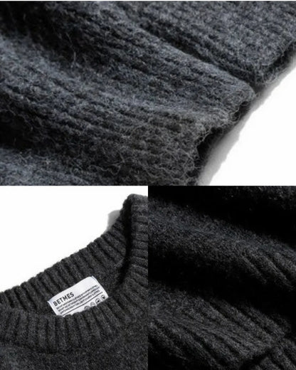 LOOSE FIT KNIT SWEATER W1985