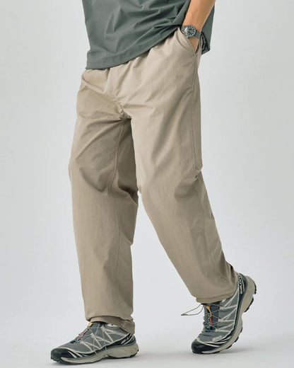 NYLON STRAIGHT EASY PANTS W1897