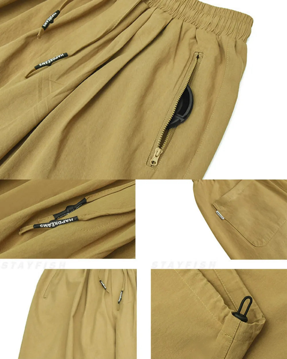 WIDE TUCK CHINO PANTS W1838