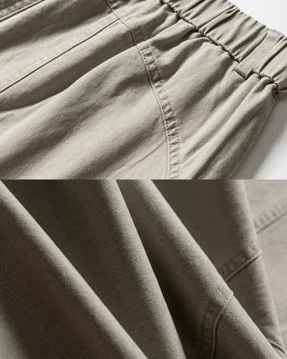 VINTAGE WASHED SEAM WIDE PANTS W1852