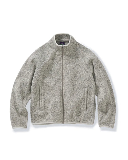 FLEECE STAND ZIP JACKET W1895