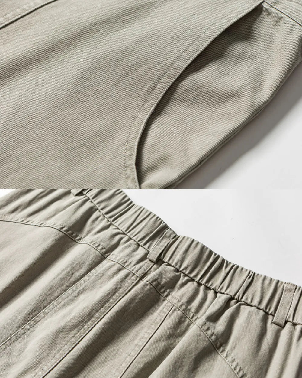 VINTAGE WASHED SEAM WIDE PANTS W1852