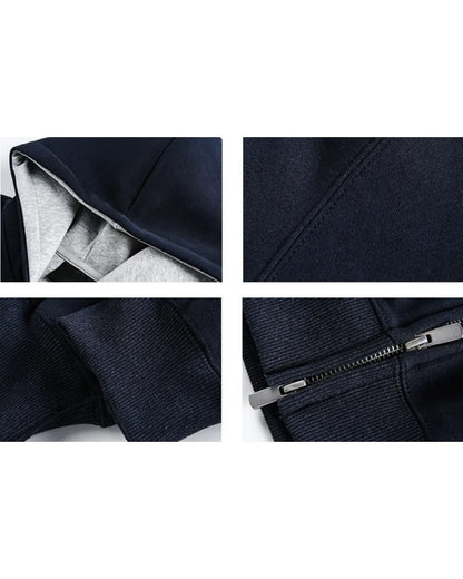 DOUBLE HOOD ZIP PARKA W1966