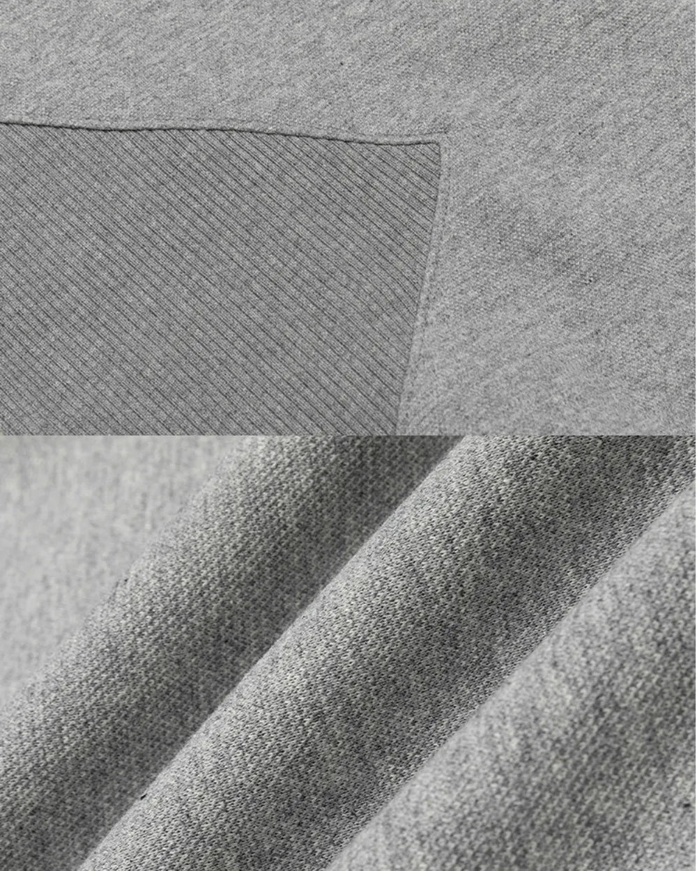 PANELLED RIBBED SWEAT W1879