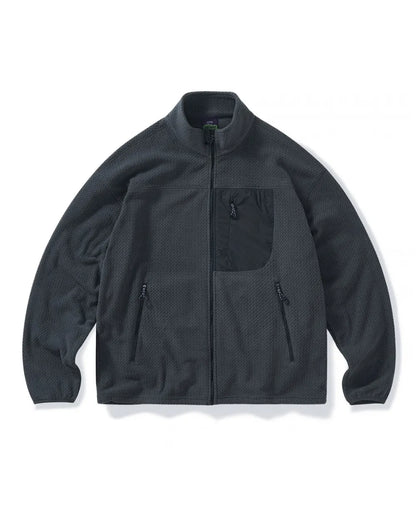 FLEECE ZIP UP ZIPPER JACKET W1933