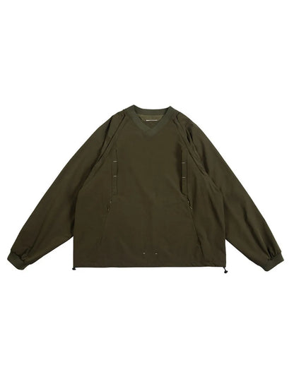 DETACHABLE SLEEVE 2WAY JACKET W1900