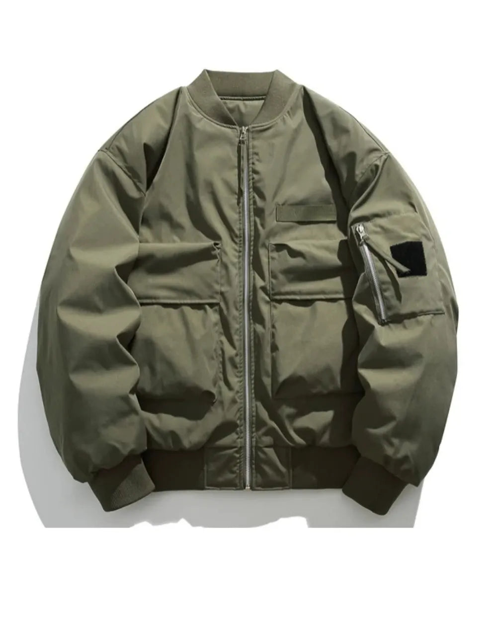 TACTICAL LOOSE FIT ZIPPER JACKET W1937