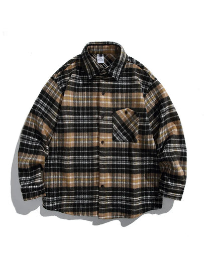 HEAVY CHECK FLANNEL SHIRTS W1850