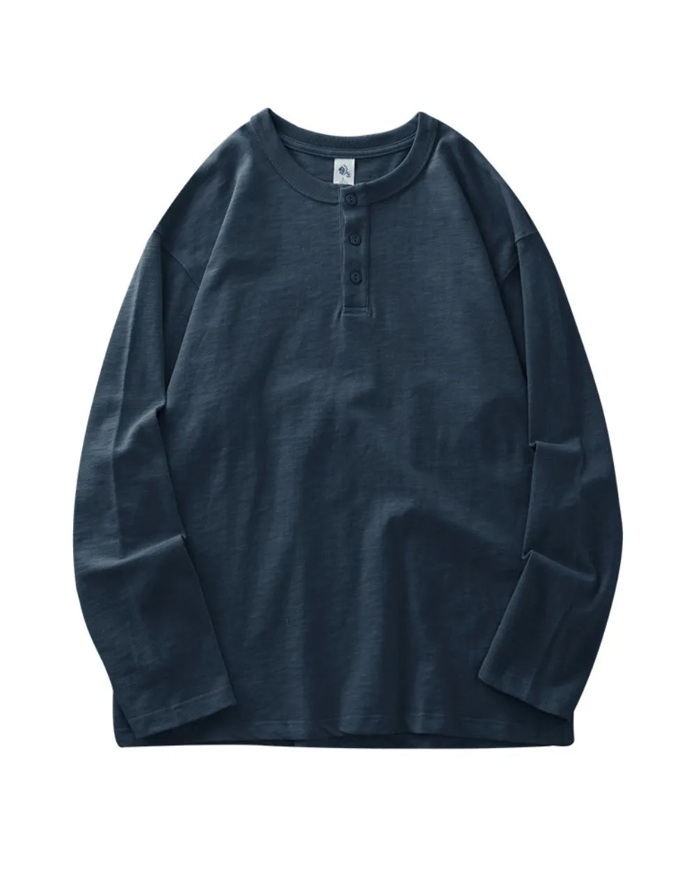HENLEY NECK LONG SLEEVE TEE W1819