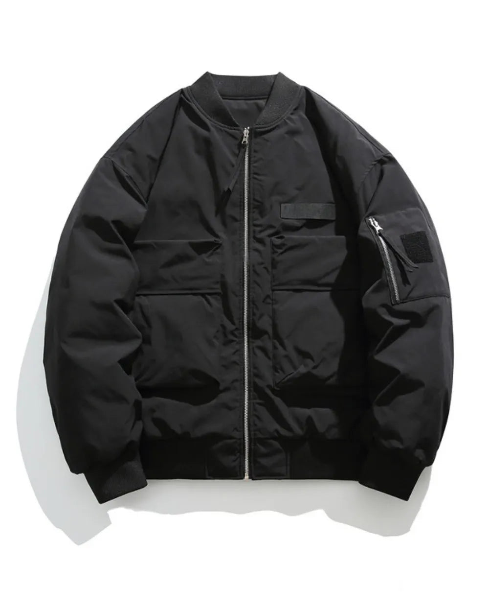 TACTICAL LOOSE FIT ZIPPER JACKET W1937