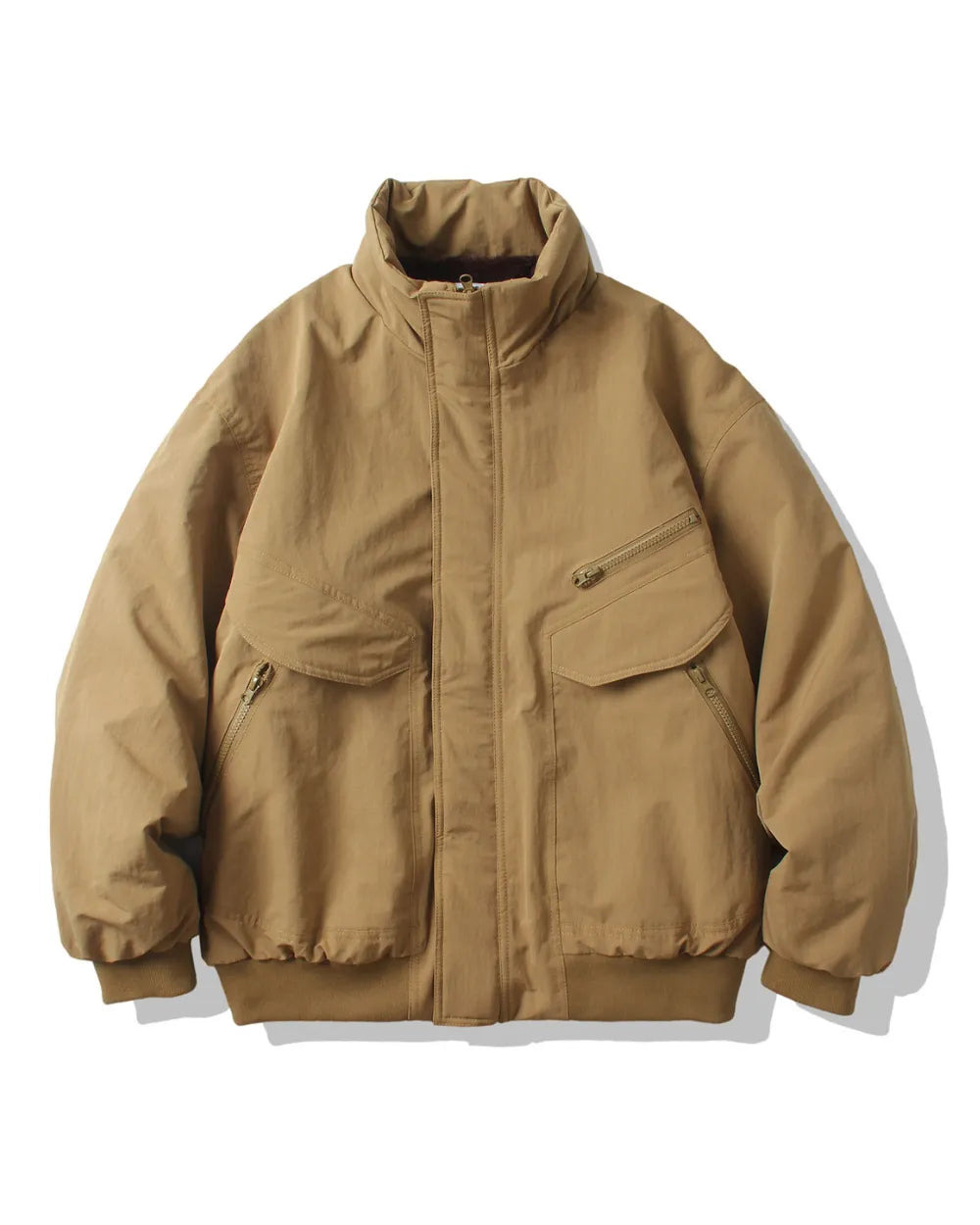 FLEECE LINED STAND COLLAR JACKET W1997