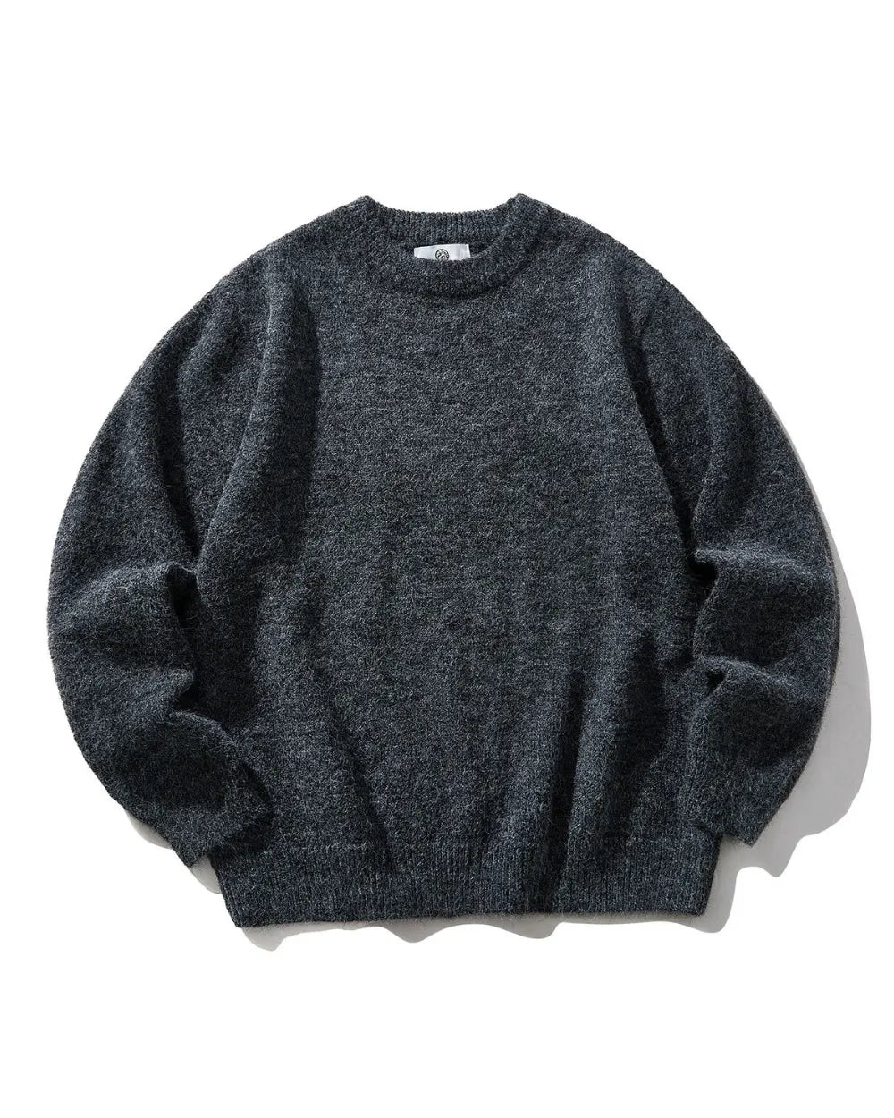 MIXED FABRIC KNIT SWEATER W1951