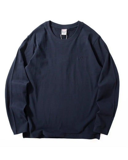 CAMPING EMBROIDERED LOOSE LONG TEE W1975