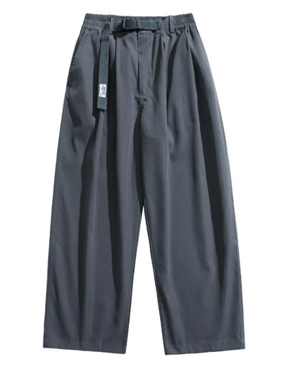 TUCK BELTED WIDE PANTS W1823