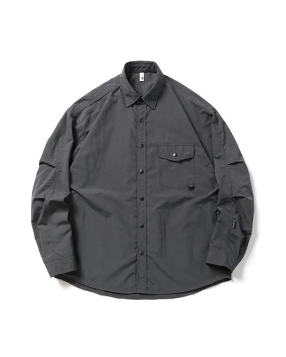 FLAP POCKET LONG SLEEVE SHIRT W1835