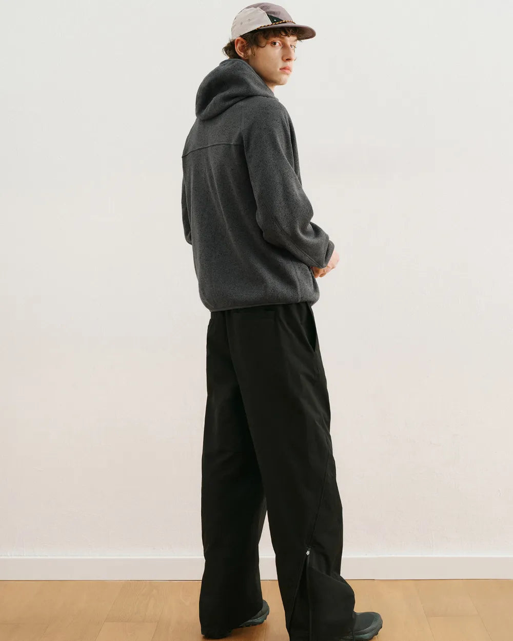 FLEECE HOODED ZIP JACKET W1896