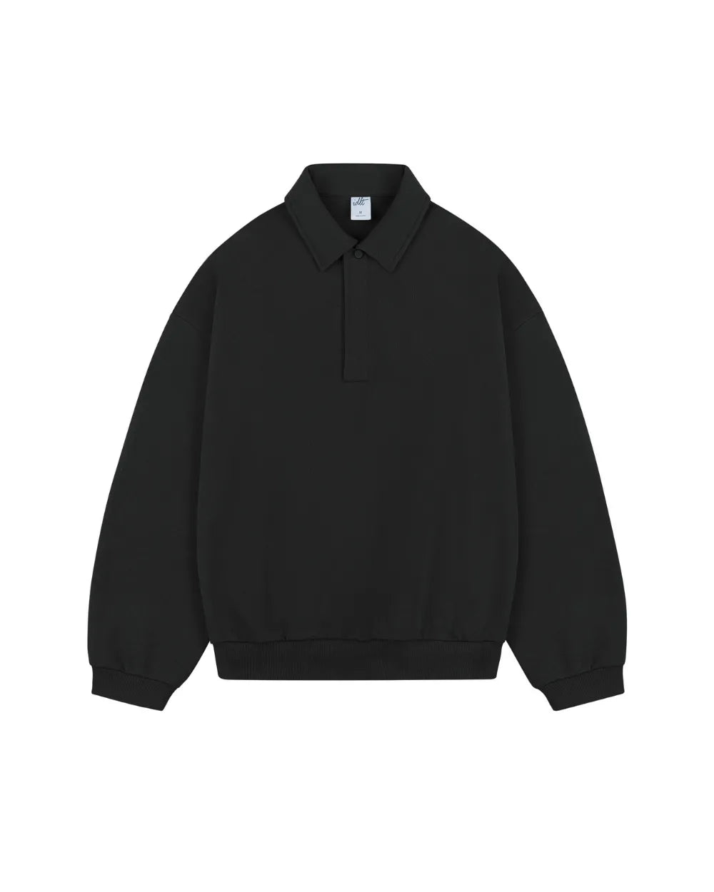 COLLAR SWEAT LOOSE POLO W1855