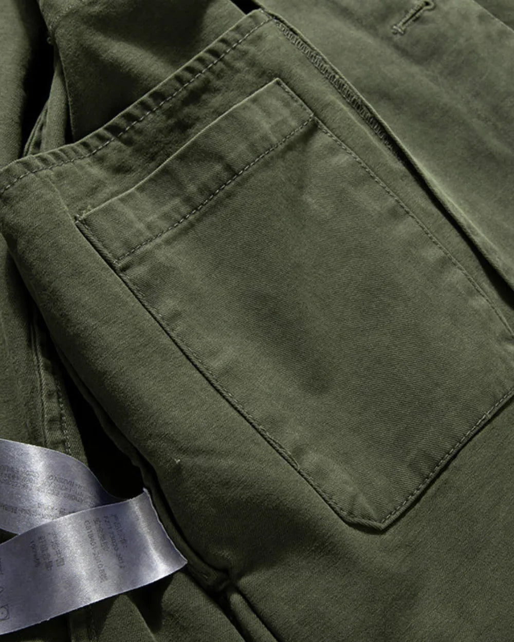 STAND COLLAR WORK SHIRT JACKET W1977