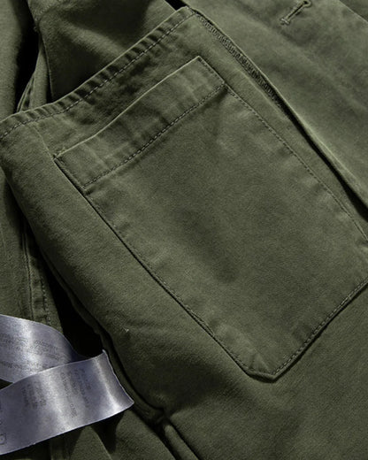 STAND COLLAR WORK SHIRT JACKET W1977