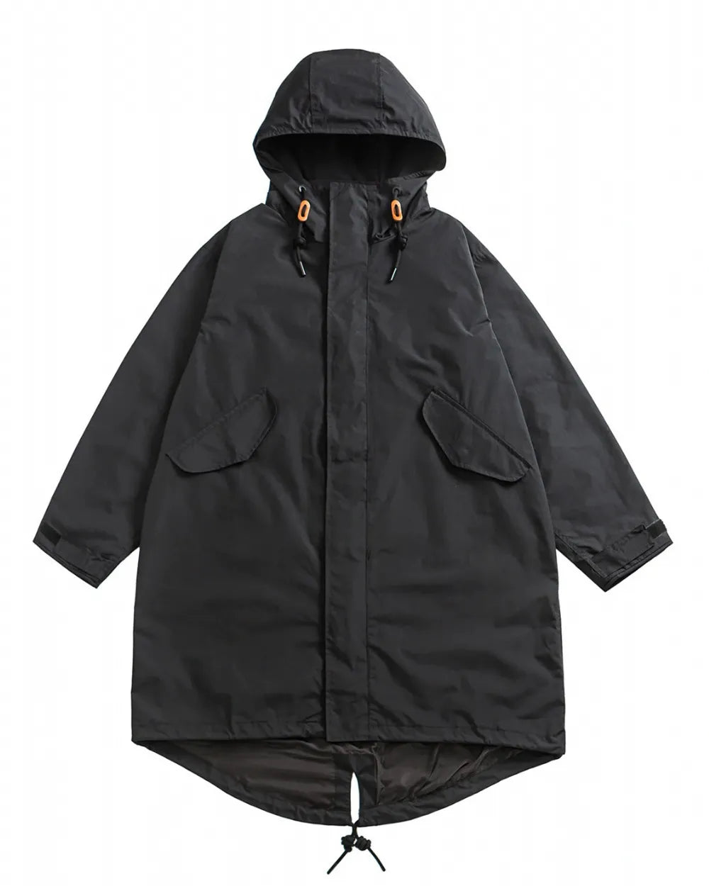 HOODED OVERSIZE PARKA COAT W1978