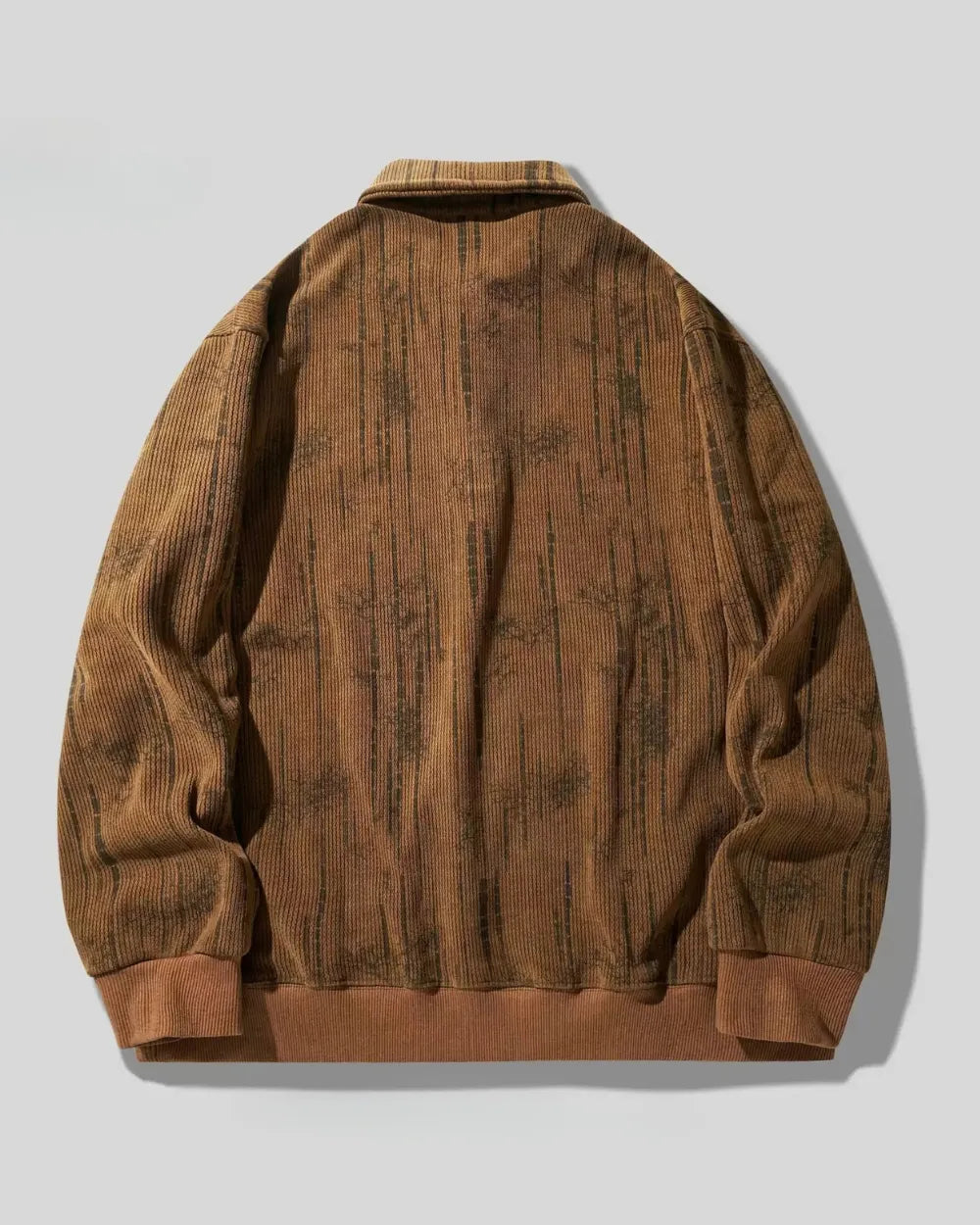CORDUROY POLO SWEAT SHIRT W1946