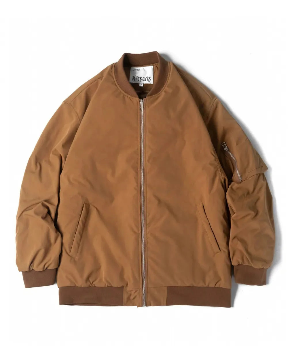 CASUAL BOMBER ZIPPER JACKET W1945