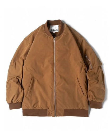 CASUAL BOMBER ZIPPER JACKET W1945