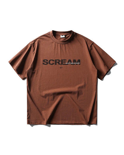 SCREAM GRAPHIC TEE W1784