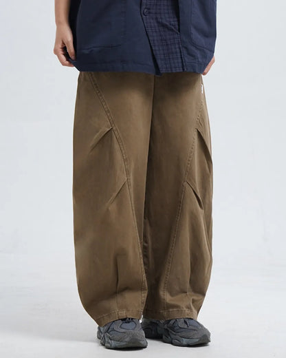 TUCK WIDE PANTS W1788