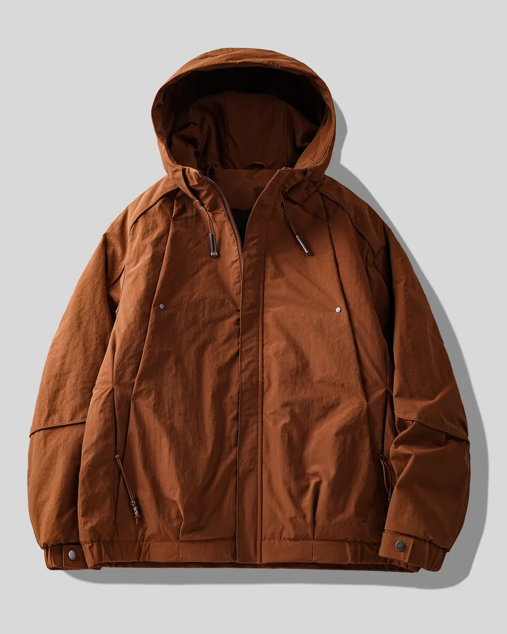 HOODED QUILTED PADDING JACKET W1995