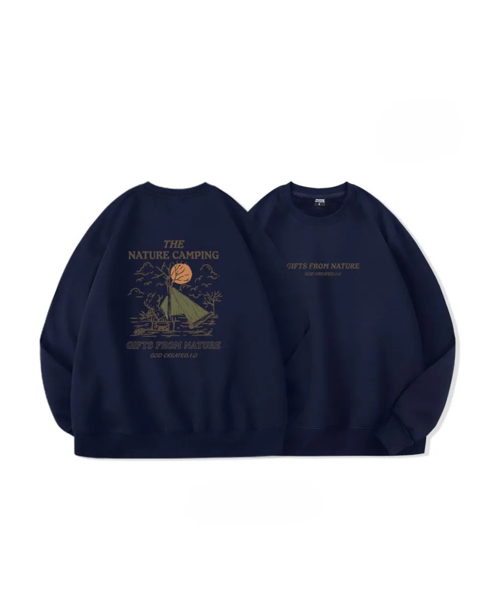 OUTDOOR PRINT SWEATSHIRT W1864