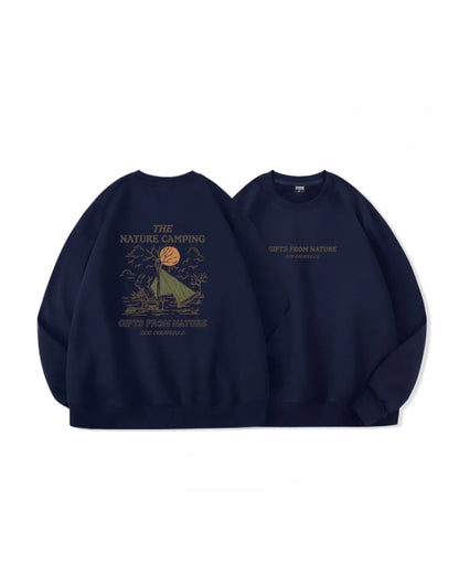 OUTDOOR PRINT SWEATSHIRT W1864