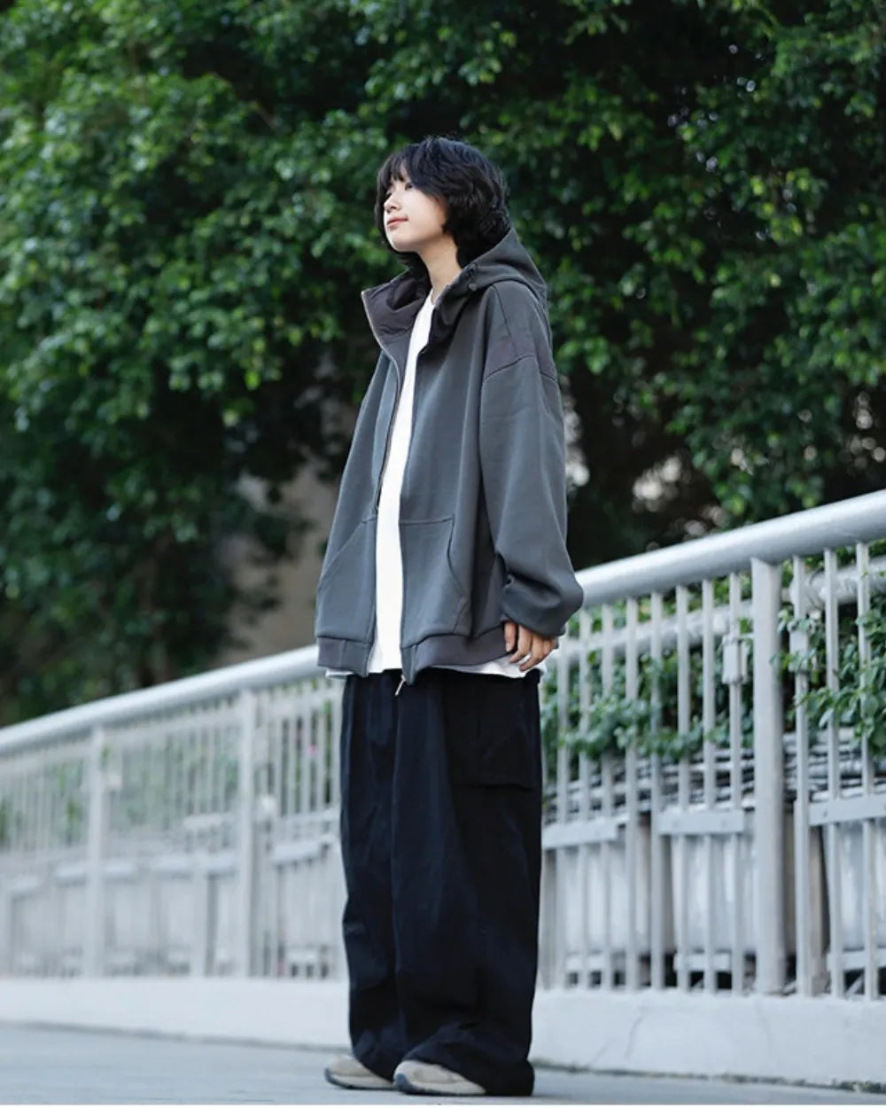 POCKET WIDE CARGO PANTS W1941