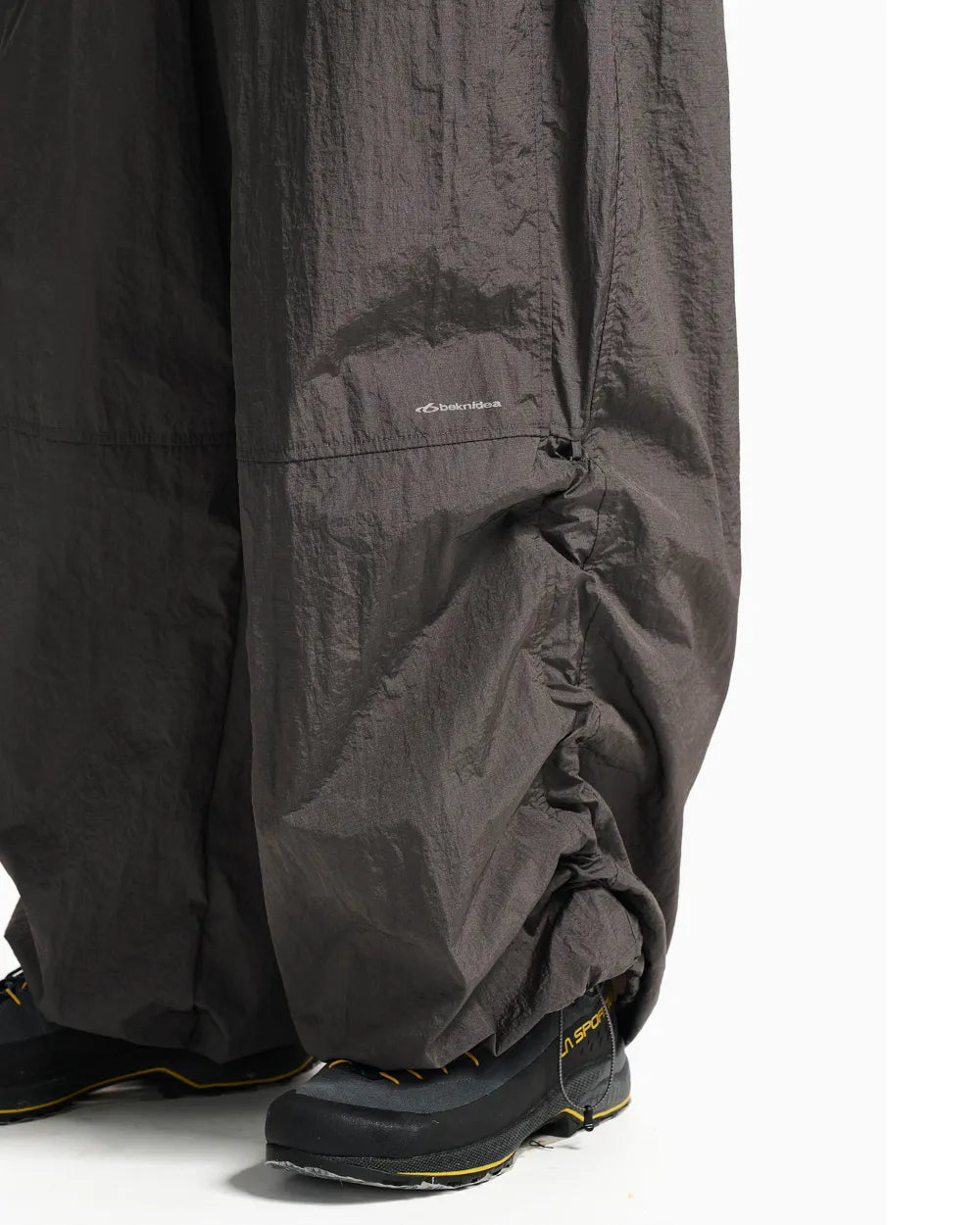 NYLON WIDE SNOW PANTS W1894