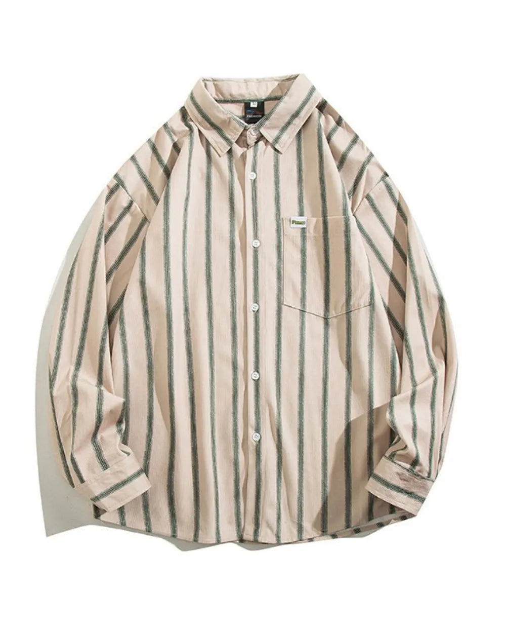 STRIPE LONG SLEEVE SHIRT W1820