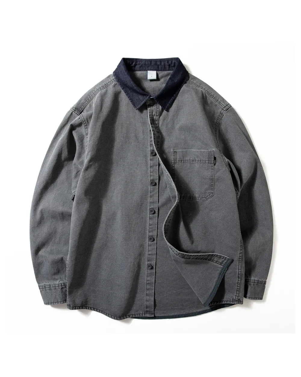 COLLAR CONTRAST SHIRTS W1892