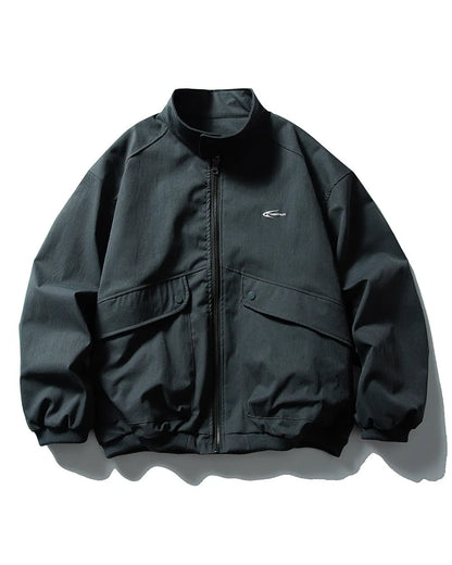 STAND COLLAR ZIP JACKET W1967