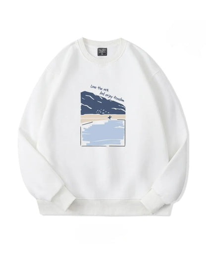 GRAPHIC PRINT SWEAT W1908