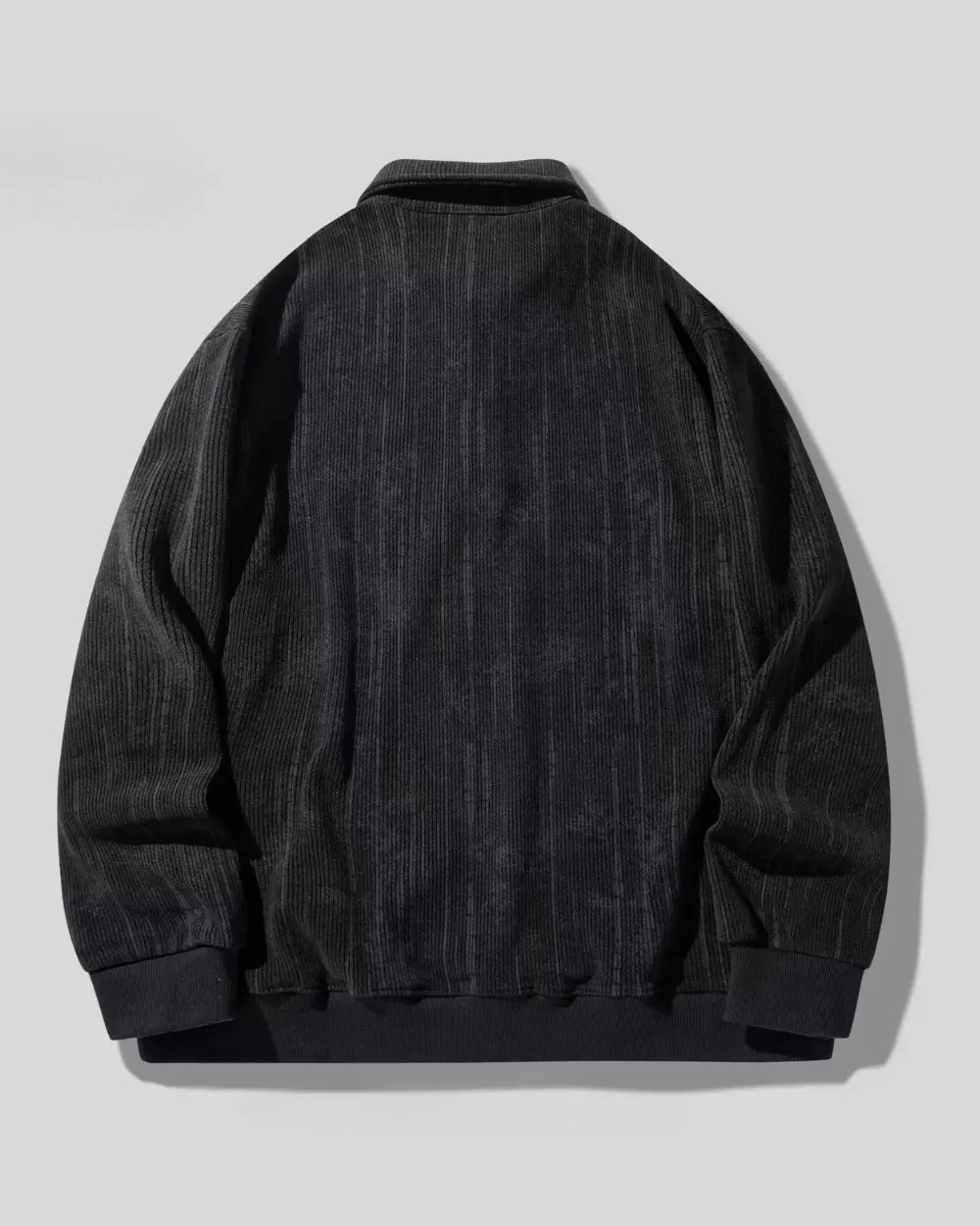 CORDUROY POLO SWEAT SHIRT W1946