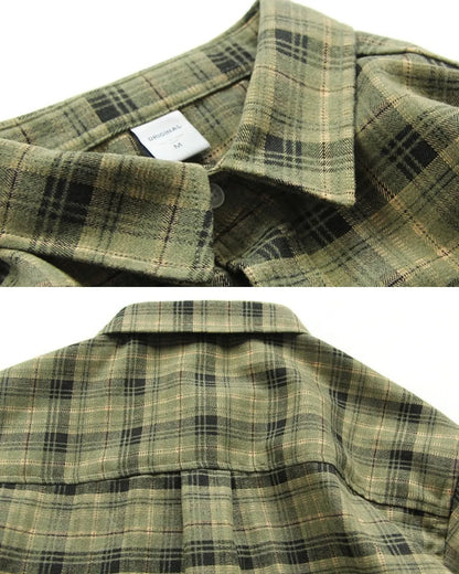 CHECKERED RELAXED SHIRTS W1934