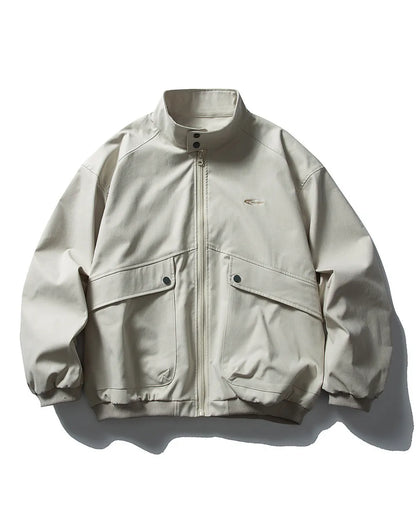 STAND COLLAR ZIP JACKET W1967
