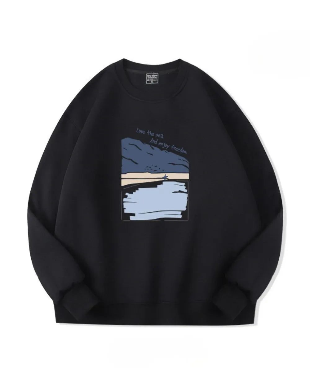 GRAPHIC PRINT SWEAT W1908